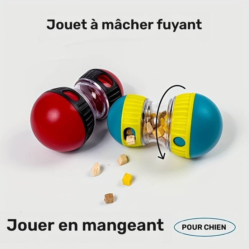 Balle Distributrice de Friandises - Jouet Interactif pour Chien