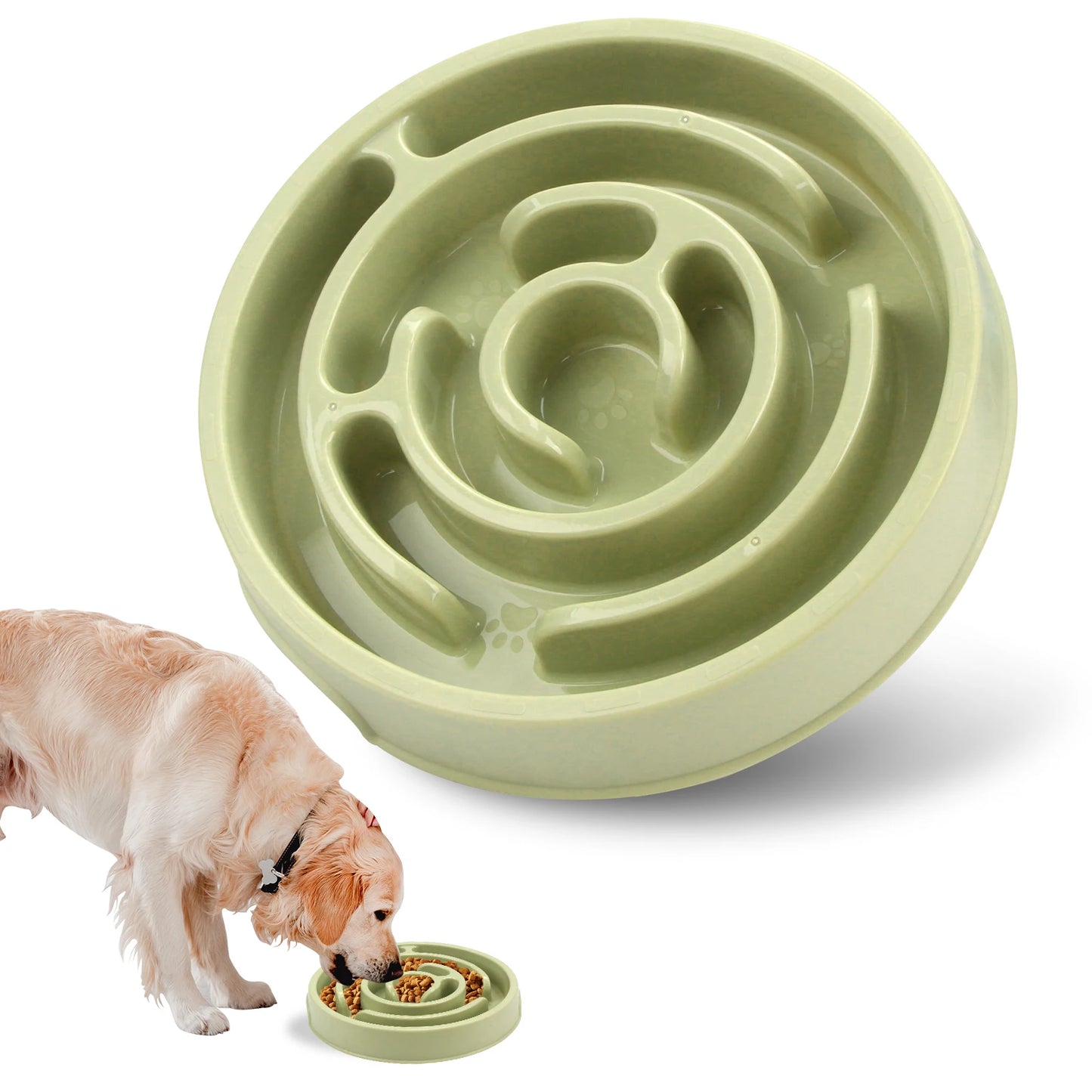 Gamelle Anti-glouton pour chien - Ralentisseur de repas