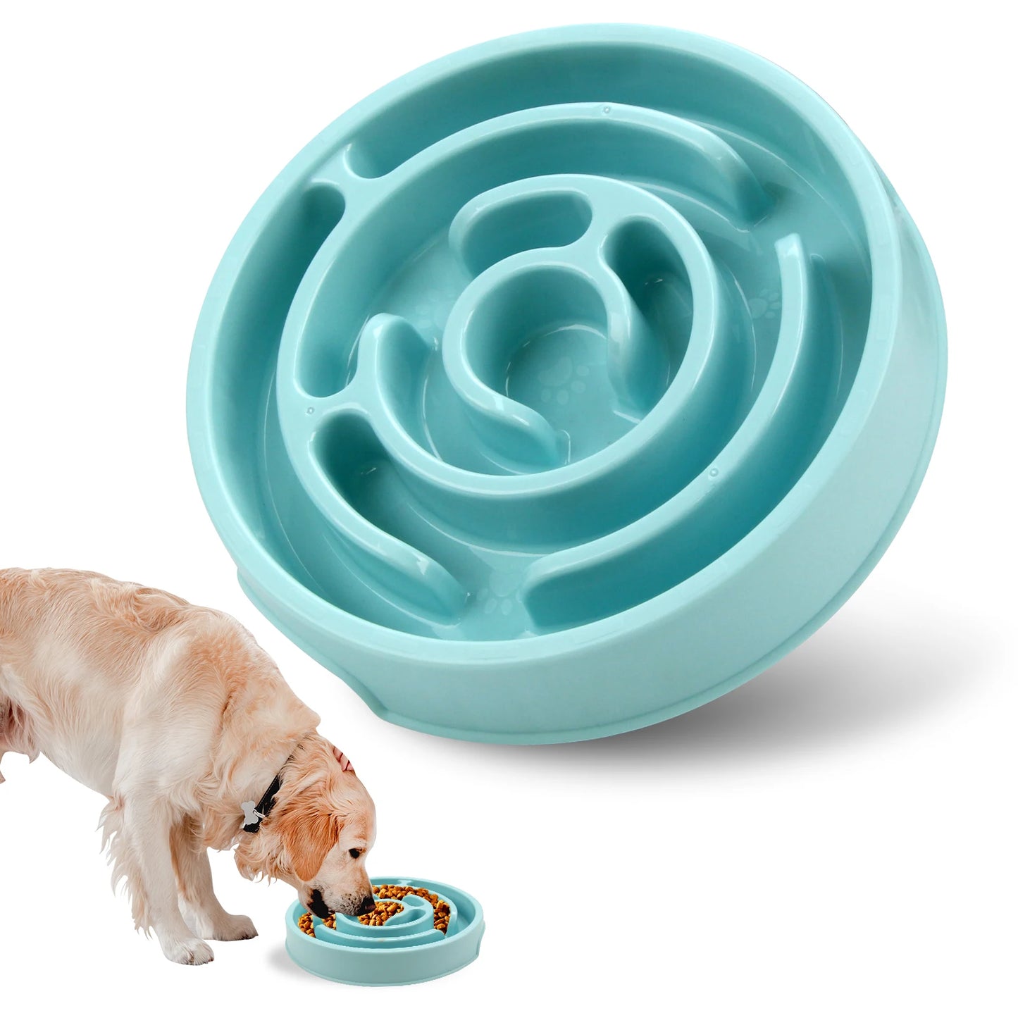 Gamelle Anti-glouton pour chien - Ralentisseur de repas